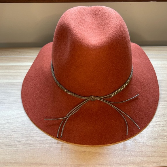 Lucky Brand Wool Felt Wide-Brim Hat - Rust Color - Picture 4 of 16